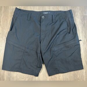 5.11 Tactical Ridge Shorts 9.5” Men's 38 Black Shorts Stretch